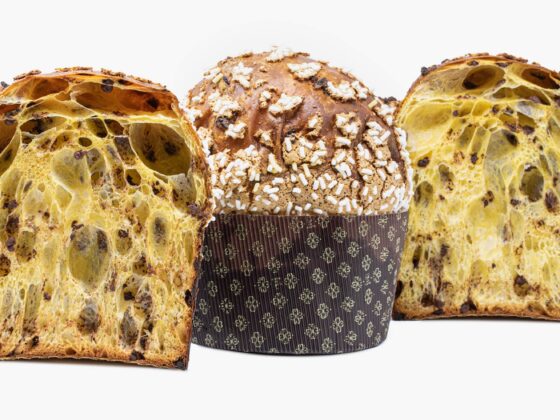 Three Panettone cakes
