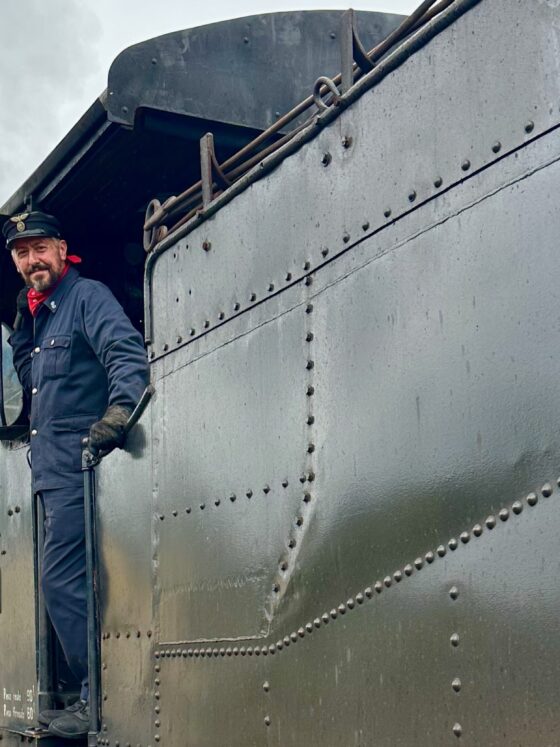 historic train in italy