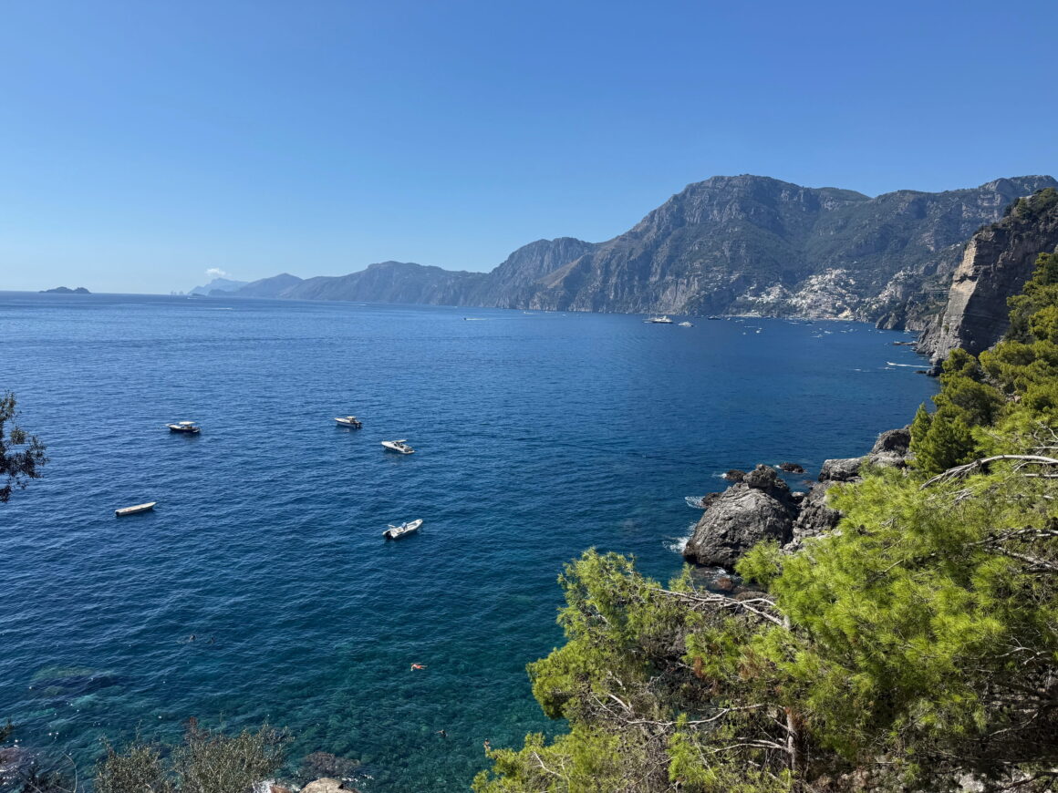 Positano view from Praiano